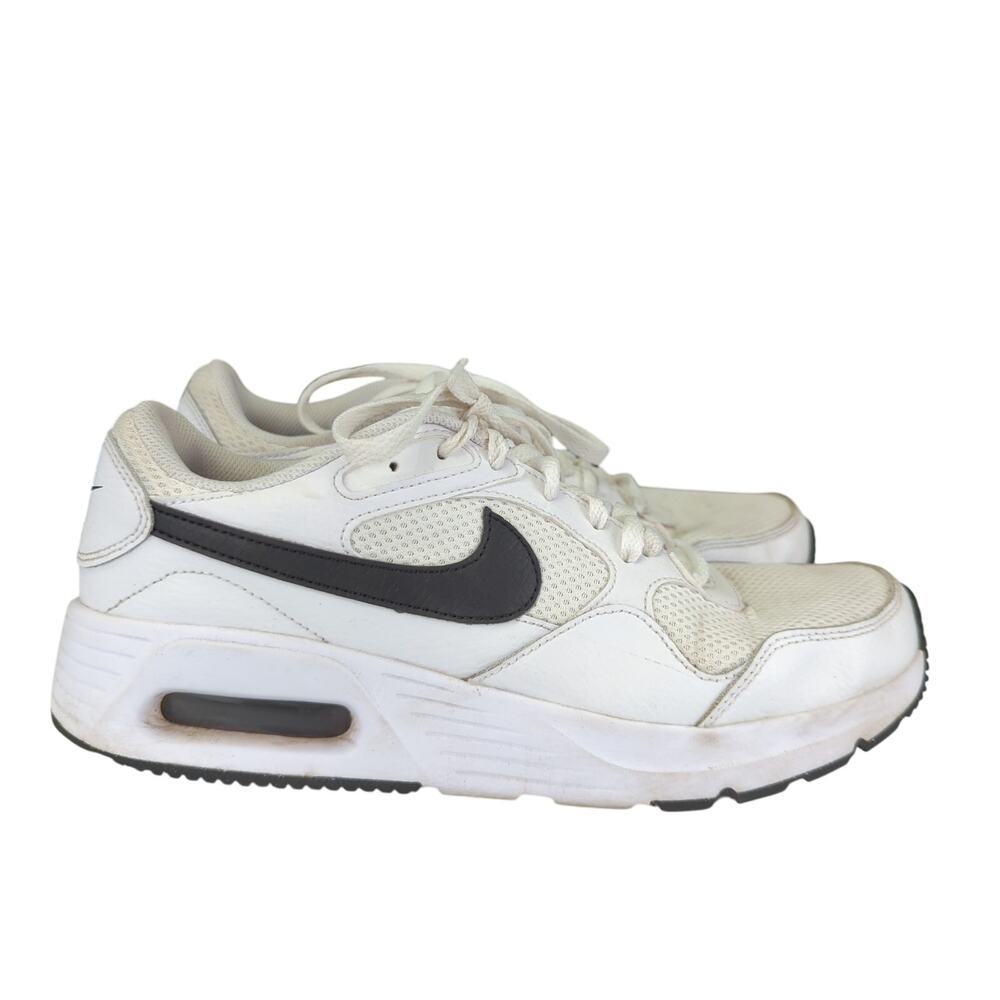Nike Air Max SC CW4555-102 White Black Sneakers Athletic Running Shoes Men's 8.5